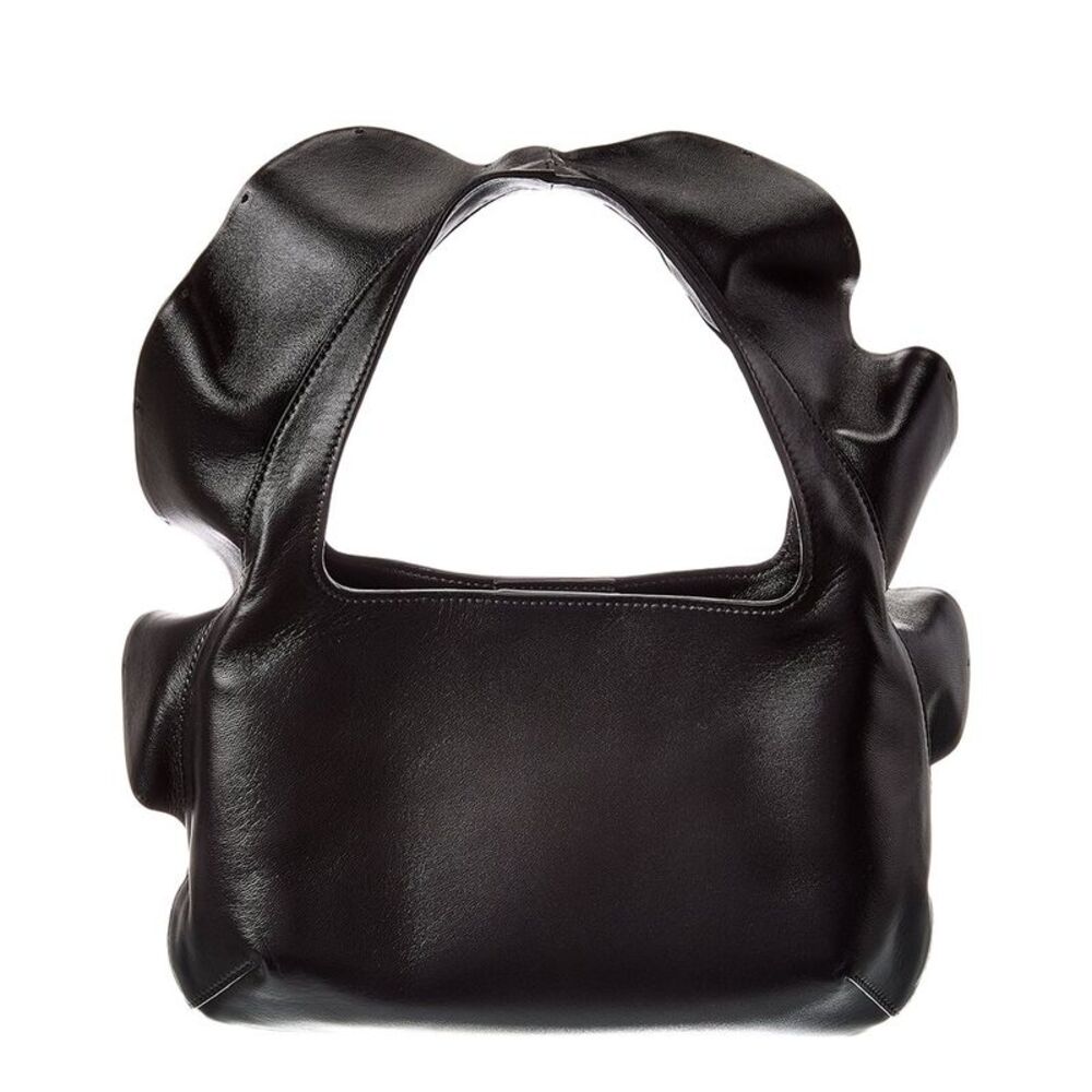 Valentino Atelier 04 Leather Hobo Bag, Black